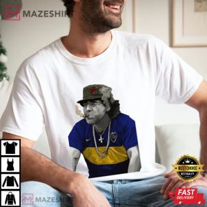 Maradona Argentina Football Legend World Cup T Shirt 3