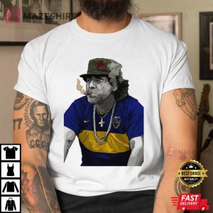 Maradona Argentina Football Legend World Cup T Shirt 4