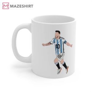 Lionel Messi 10 Argentina Soccer Mug 1
