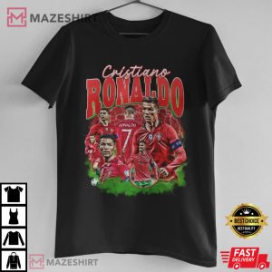Cristiano Ronaldo World Cup 2022 Vintage T Shirt 1