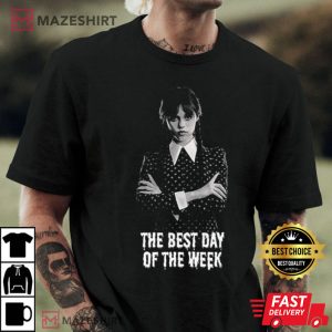 Wednesday Addams The Best Day Of Week T Shirt 3
