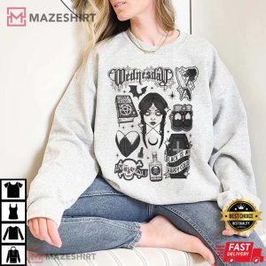 Wednesday 2022 TV Series Merch T Shirt 1