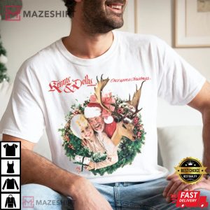 Kenny And Dolly Once Upon A Christmas T Shirt 4