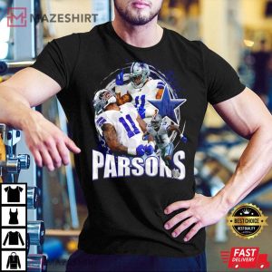 Dallas Cowboys Parsons PNG T Shirt 2