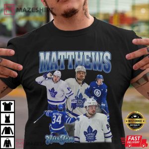 Auston Matthews Hockey Vintage T Shirt 3