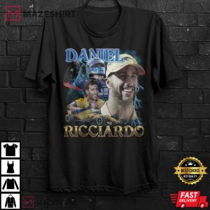 Daniel Ricciardo Driver Racing Vintage T Shirt 2