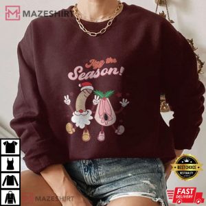 Dirty Christmas Secret Santa T Shirt 2