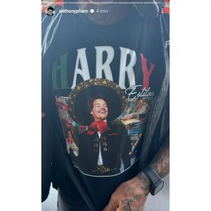 Harry Styles Mexico Anthonypham Harry Estilos T Shirt 1