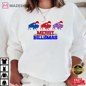 Buffalo Christmas, Merry Billsmas T-Shirt