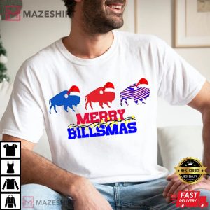 Buffalo Christmas, Merry Billsmas T-Shirt