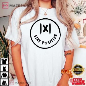 Math Positive X Funny Math Shirt, Stay Positive T-Shirt