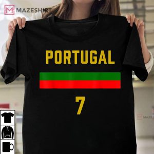 Portugal Soccer Team Shirt, Portuguese Flag T-Shirt