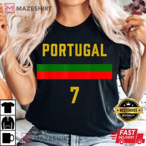 Portugal Soccer Team Shirt, Portuguese Flag T-Shirt