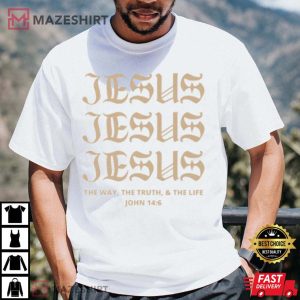 Aesthetic Jesus Shirt Christian Merch Bible Verse T Shirt 3