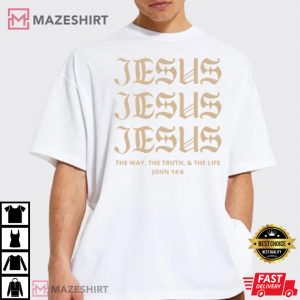 Aesthetic Jesus Shirt Christian Merch Bible Verse T Shirt 4