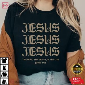Aesthetic Jesus Shirt Christian Merch Bible Verse T Shirt 1