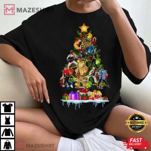 Elvis Presley Christmas Tree T Shirt 4