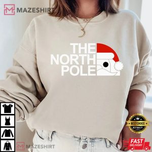 The North Pole Christmas T Shirt 1