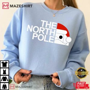 The North Pole Christmas T Shirt 2