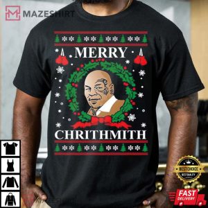 Merry Chrithmith Funny Mike Tyson Ugly Christmas T Shirt 4
