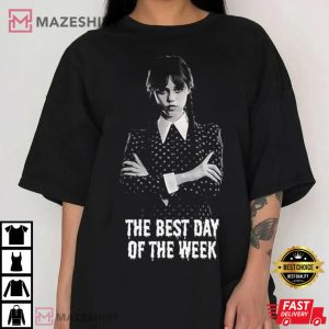 Wednesday Addams The Best Day Of The Week T Shirt 2