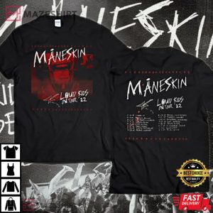 Maneskin Loud Kids On Tour 2022 T-Shirt #2