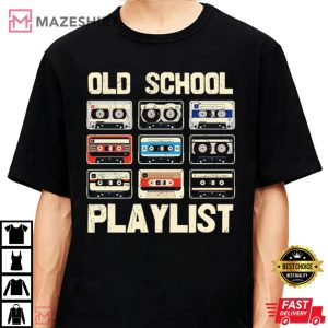 Old School Playlist Vintage Unisex T Shirt 3
