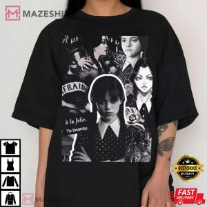 Wednesday 2022 TV Series Merch T Shirt 4