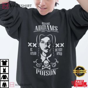 Wednesday 2022 TV Series Wednesday Addams T Shirt 1 1