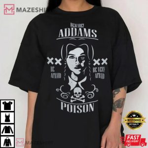 Wednesday 2022 TV Series Wednesday Addams T Shirt 3 1
