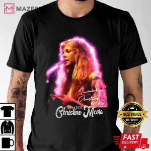 Christine McVie RIP Fleetwood Mac Vintage T Shirt 3
