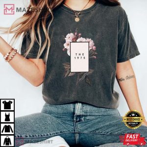 The 1975 Floral Merch Vintage T Shirt 3
