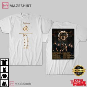 Nightwish Human II Nature European Tour 2022 T Shirt 1