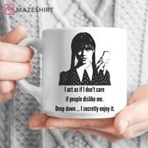 Wednesday Addams Wednesday TV Show Mug Wednesday Addams Wednesday TV Show Mug