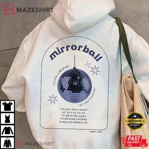 Mirrorball The Best Lyrics T-shirt