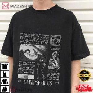 Glimpse Of Us From Joji Smithereens Album Tracklist T shirt 2