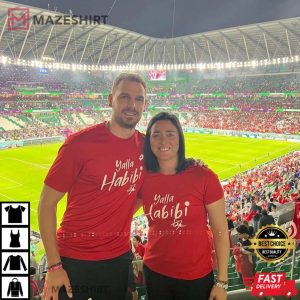 2022 World Cup Yalla Habibi Ons Jabeur T Shirt 4