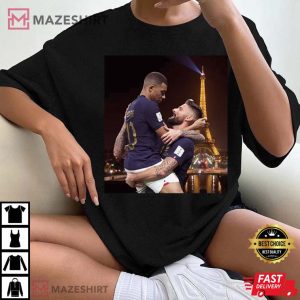 Kylian Mbappe Lionel Messi World Cup 2022 T Shirt 2
