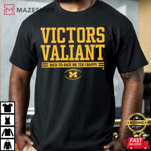 Michigan Back To Back Big Ten Championship 2022T-Shirt