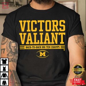 Michigan Back To Back Big Ten Championship 2022 T Shirt 4