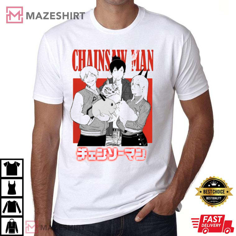 Chainsaw Man Shirt, Gift For Anime Lovers T-Shirt Chainsaw Man Shirt, Gift For Anime Lovers T-Shirt