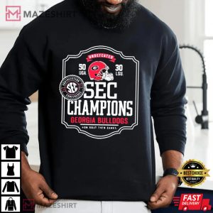 Georgia Bulldog Sec Championship 2022 T Shirt 2