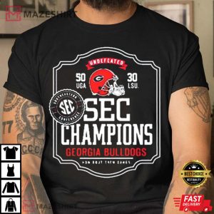 Georgia Bulldog Sec Championship 2022 T Shirt 2