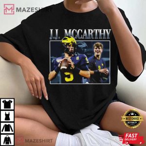 JJ McCarthy Michigan Wolverines T Shirt