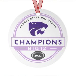 K State Big 12 Championship Christmas Ornament