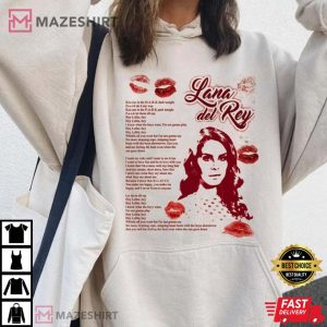 Lana Del Rey UO Exclusive Album T Shirt 1