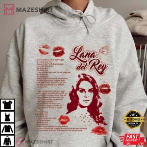 Lana Del Rey UO Exclusive Album T Shirt 2