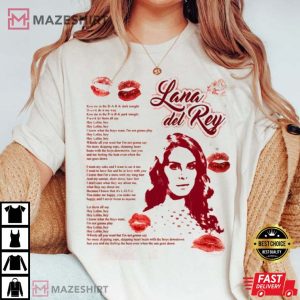 Lana Del Rey UO Exclusive Album T Shirt 3