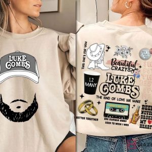 Luke Combs World Tour 2022 Gift For Fan T-Shirt