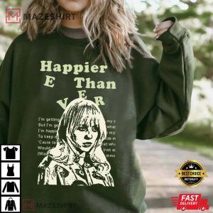 Billie Eilish Happier Than Ever Gift For Fan T Shirt 2